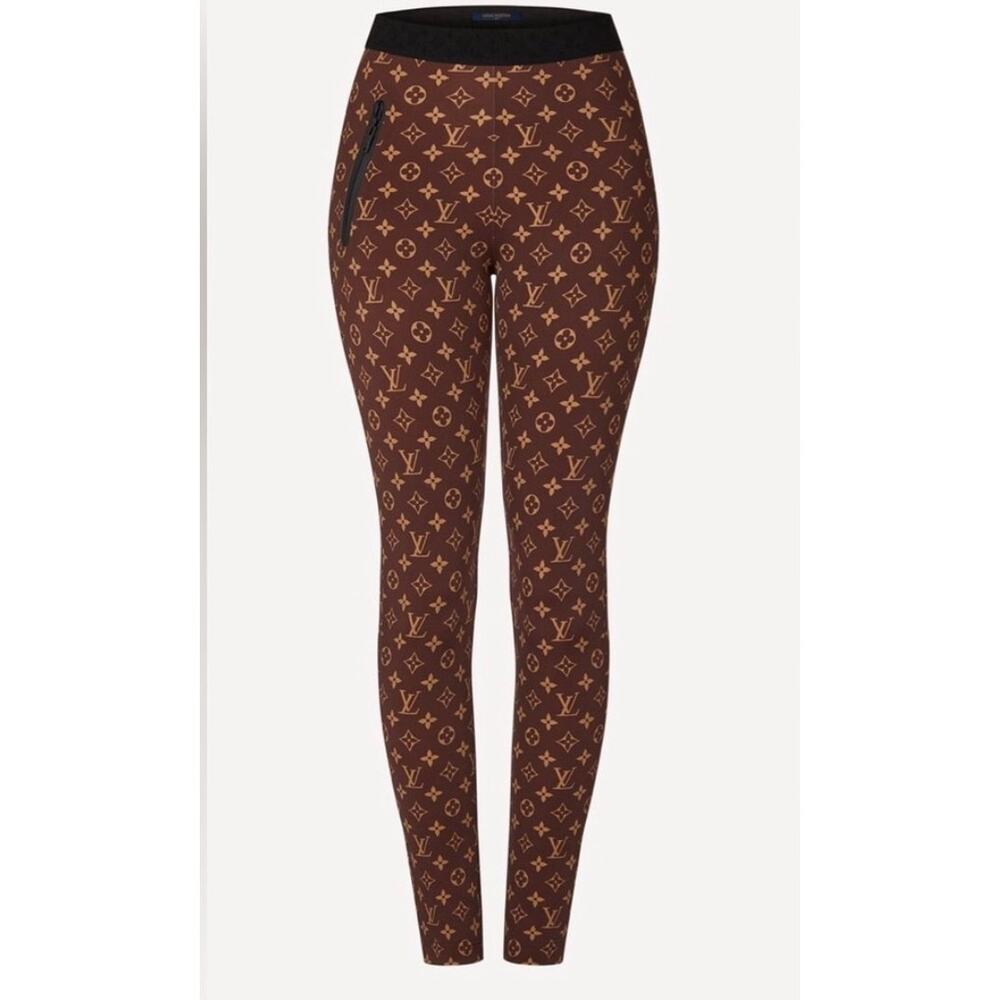 Louis Vuitton Monogram Shiny Leggings Size 36 (Small)